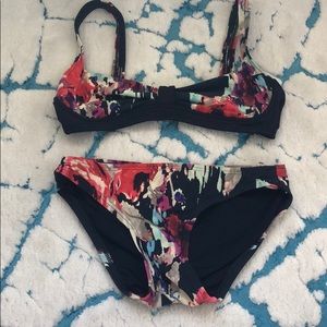 Kate Spade Bloom Floral 2 Piece Bikini Womens XS